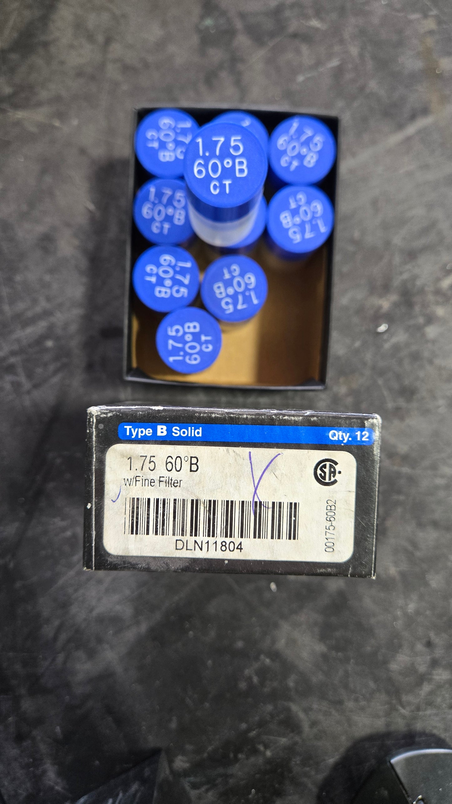 Delavan 60 Degree 1.75 Gallon B Oil Nozzle